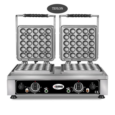 Profesjonalna Gofrownica Elektryczna Podwójna Lokmia-L 2200W+2200W GMG KGW-27L