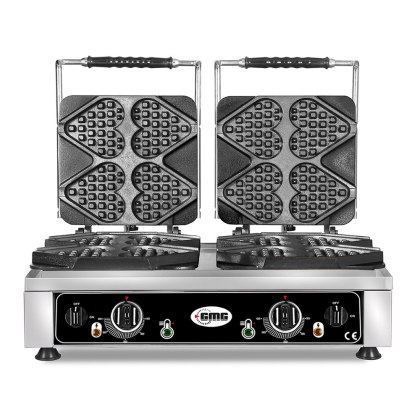 Profesjonalna Gofrownica Elektryczna Podwójna Tiamo 2200W+2200W GMG KGW-24