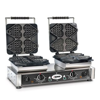 Profesjonalna Gofrownica Elektryczna Podwójna Ti amo 2200W+2200W GMG WE-24