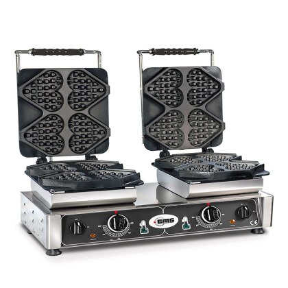 Profesjonalna Gofrownica Elektryczna Podwójna Ti amo 2200W+2200W GMG WE-24