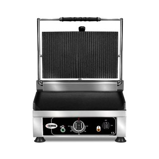 Elektryczny Grill Kontaktowy Gładko-Ryflowany 2500W GMG KG 2735 G