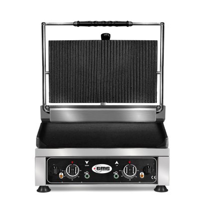 Grill Kontaktowy Gładko-Ryflowany 3000W GMG KG 2745 GDT