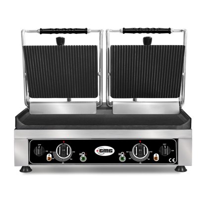 Grill Kontaktowy Podwójny Gładko-Ryflowany 3500W GMG KG 5530 DG