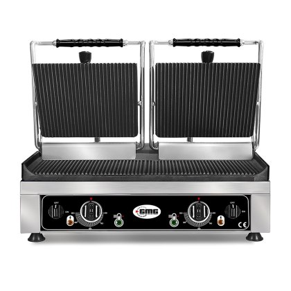 Grill Kontaktowy Podwójny Ryflowany 3500W GMG KG5530DE