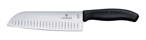 Victorinox Swiss Classic Santoku z karbowaną krawędzią 17 cm