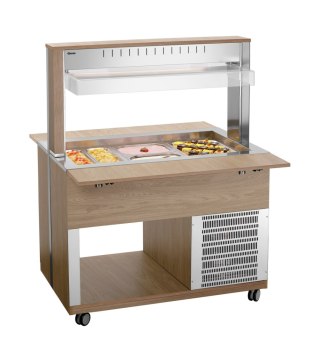 Wózek bufetowy K3110-200U profesjonalny mobilny bufet gastronomiczny Bartscher 125543