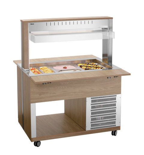 Wózek bufetowy K3110-200U profesjonalny mobilny bufet gastronomiczny Bartscher 125543