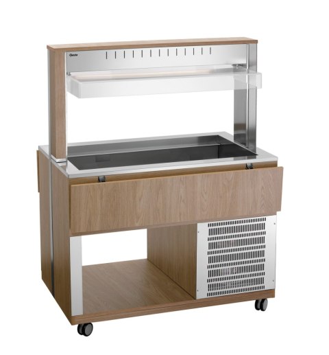 Wózek bufetowy K3110-200U profesjonalny mobilny bufet gastronomiczny Bartscher 125543