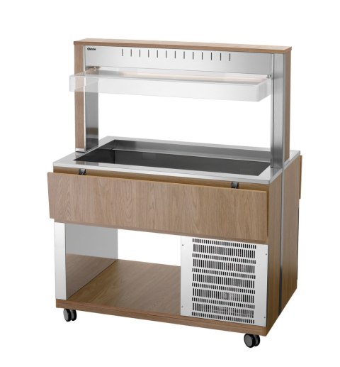 Wózek bufetowy K3110-200U profesjonalny mobilny bufet gastronomiczny Bartscher 125543