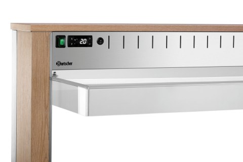 Wózek bufetowy K3110-200U profesjonalny mobilny bufet gastronomiczny Bartscher 125543