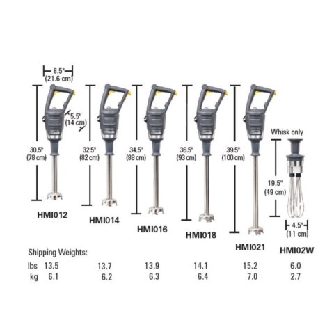 Mikser zanurzeniowy HMI016-CE BigRig™ 880x216 mm, Hamilton Beach Commercial Hamilton Beach Commercial