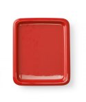 Taca Porcelanowa GN 2/4 Czerwona 530x163 mm Fine Dine 783450