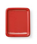 Taca Porcelanowa GN 2/4 Czerwona 530x163 mm Fine Dine 783450