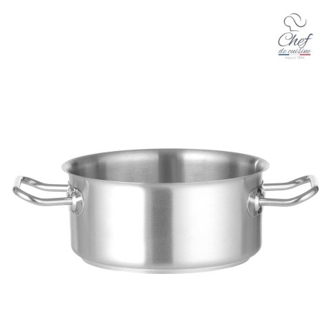 Garnek Ze Stali Nierdzewnej Niski 4,7l ⌀240x105 Chef De Cuisine