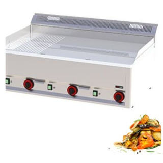 Płyta Grillowa 48x97 2/3 Gładka 400v Chrom 00025493 Redfox 00025493