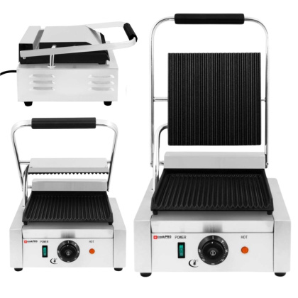 Grill Kontaktowy Pojedynczy Elektryczny 1800W 230V 13kg Cookpro 570010034