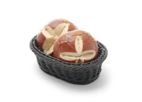 Koszyk Owalny Hendi Czarny 250x190x65mm