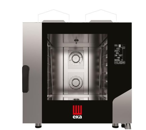 Gazowy Piec Piekarniczo-Cukierniczo Eka Millennial Black Mask Bakery 6x60x40 13,5 kW