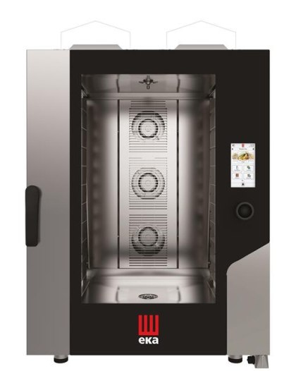 Gazowy Piec Piekarniczo-Cukierniczy Eka Millennial Touch System Myjący 10x60x40