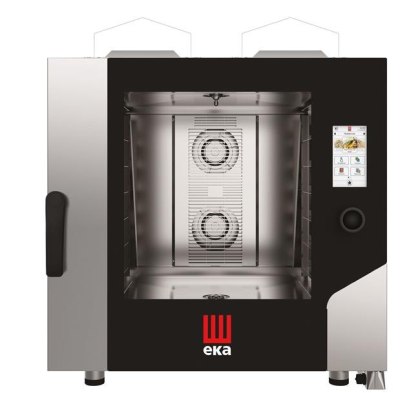 Gazowy Piec Piekarniczo-Cukierniczy Eka Millennial Touch System Myjący 6x60x40