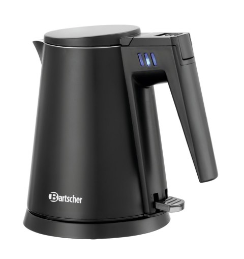 Czajnik Elektryczny Mały Stylowy Czarny Matowy 0,6L Bartscher 200111