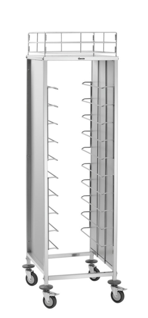 Wózek Gastronomiczny 10xGN 1/1 580x685x1840 4 kółka skrętne Bartscher300186