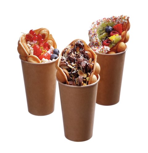 Profesjonalna Gofrownica Urządzenie Do Gofrów Bubble 1500W Bartscher 370281