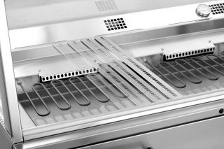 Witryna grzewcza GN3110-R profesjonalna lada grzewcza gastronomiczna Bartscher 305068