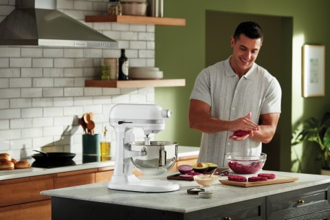 Mikser planetarny KitchenAid 5KSM55SXX 5,2l profesjonalny robot Bartscher A150183
