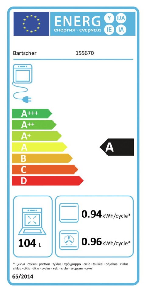 Profesjonalna Kuchnia Ceramiczna 5-pól grzewczych 11,5kW Bartscher 155670