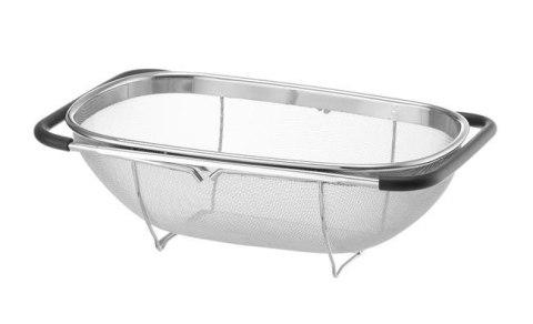 Cedzak Rozsuwany Na Zlew 360x240x115 mm Stalowy Hendi 535219
