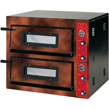 Piec do Pizzy Elektryczny GGF E-Line Rustica 2x4x30 8400W Dwukomorowy