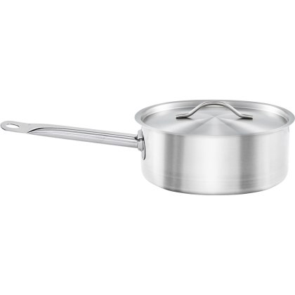 Rondel z Pokrywką Stalowy Basic Ø240 mm 3,6l Stalgast 015246