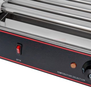 Profesjonalny Grill Rolkowy Elektryczny Gastronomiczny 7- rolek 230V