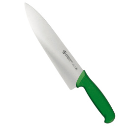 Profesjonalny Nóż Kuchenny Rzeźniczy Supra Colore Sanelli Zielony 340 mm