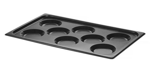 Blacha do jajek sadzonych z powłoką nieprzywierającą CONVECTOMAT EGGPLATE HENDI GN 1/1 czarny 530x325x(H)26mm Wariant podst