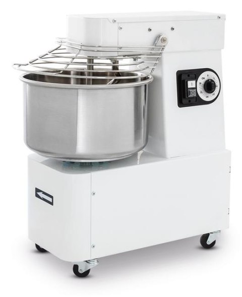 Mikser Spiralny Ze Stałą Głowicą i Dzieżą Prismafood 56 Kg/h 22L 400V 750W