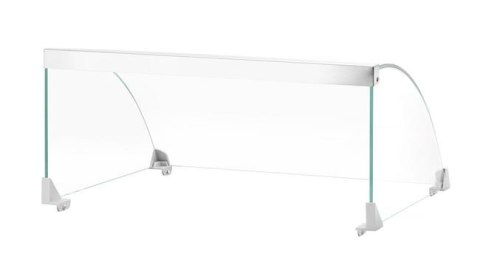 Pokrywa szklana osłona do podgrzewacza rolkowego parówek Revolution Hendi 268575