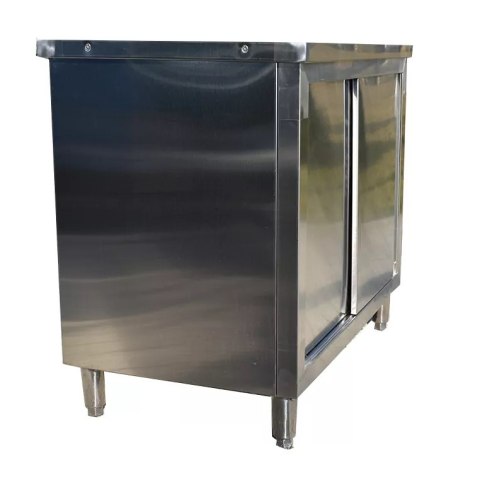 Stół Gastronomiczny Roboczy z Szafką 1000x600x850mm Stal Nierdzewna