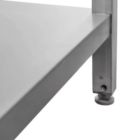 Stół roboczy spawany z półką 150x70x85 stal nierdzewna MTP003209