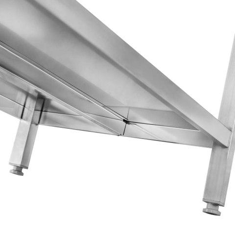 Stół roboczy spawany z półką 120x70x85 stal nierdzewna MTP003797