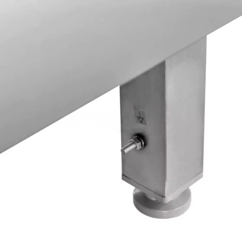 Stół spawany z szafką 150x70x85 stal nierdzewna MTP003212