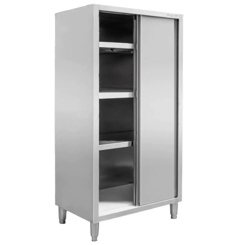 Szafa gastronomiczna nierdzewna 2 drzwiowa 80x50x180 MTP001877