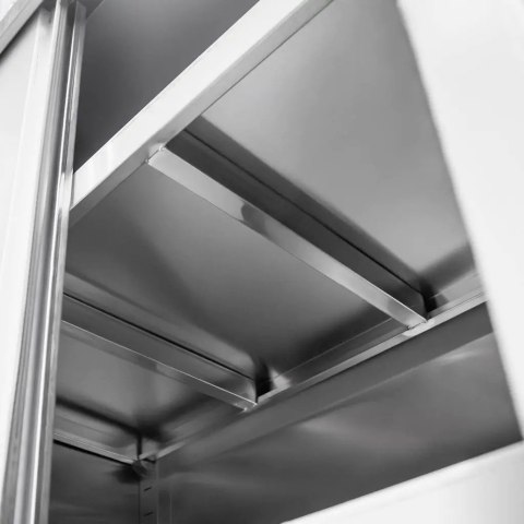 Szafa gastronomiczna nierdzewna 2 drzwiowa 80x50x180 MTP001877