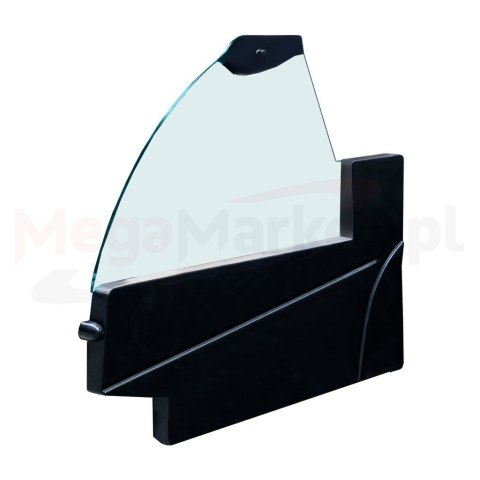 Bok regału Rosa E czarny lewy element boczny CHNT8