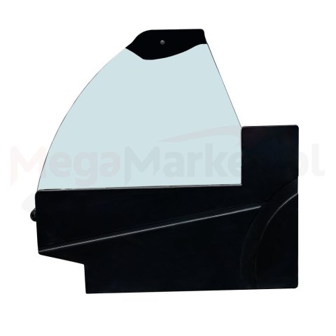 Bok regału Rosa E czarny lewy element boczny CHNT8