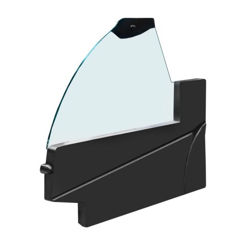 Bok regału Rosa E czarny lewy element boczny CHNT8