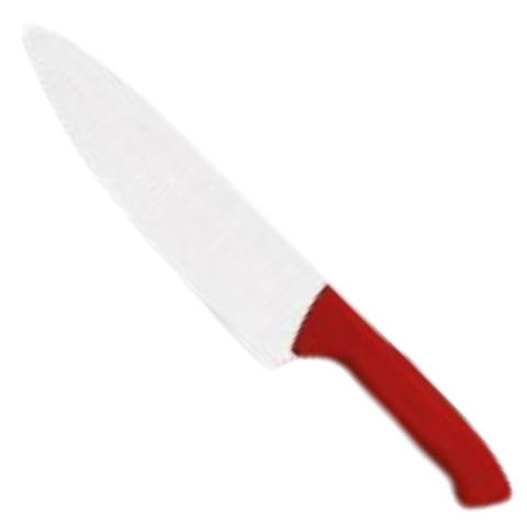 Profesjonalny Nóż Kuchenny HACCP Czerwony L 210mm Stalgast 283217
