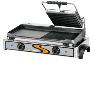 Grill kontaktowy pojedynczy mieszany GR M.1 Fiamma