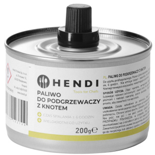 Pasta Do Podgrzewacza Paliwo Z Knotem Puszka 200g Hendi 193686_1